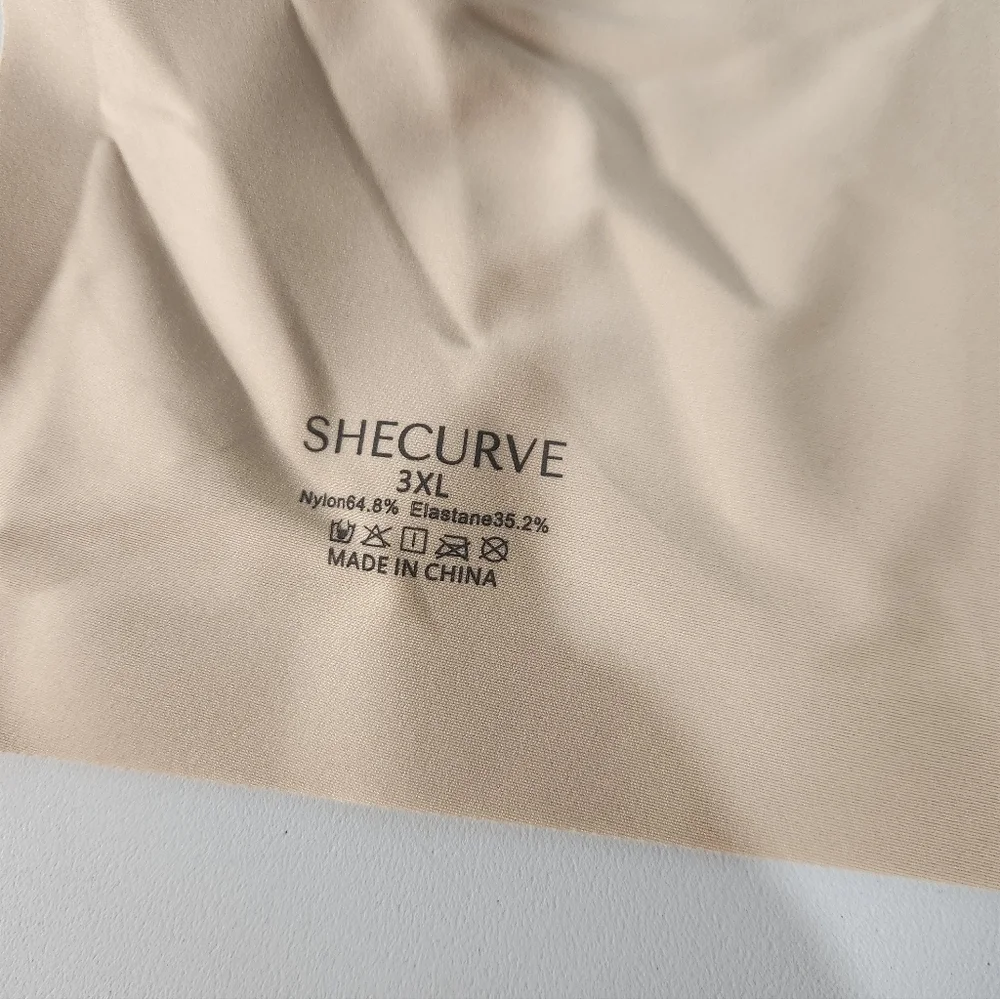 Shecurve Seamless Comfort Jelly Bra in Nude, Size 3XL, New